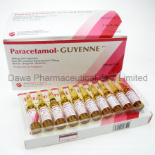 FDA Aprovado Medicina Geral 600mg / 5ml Paracetamol Injeção